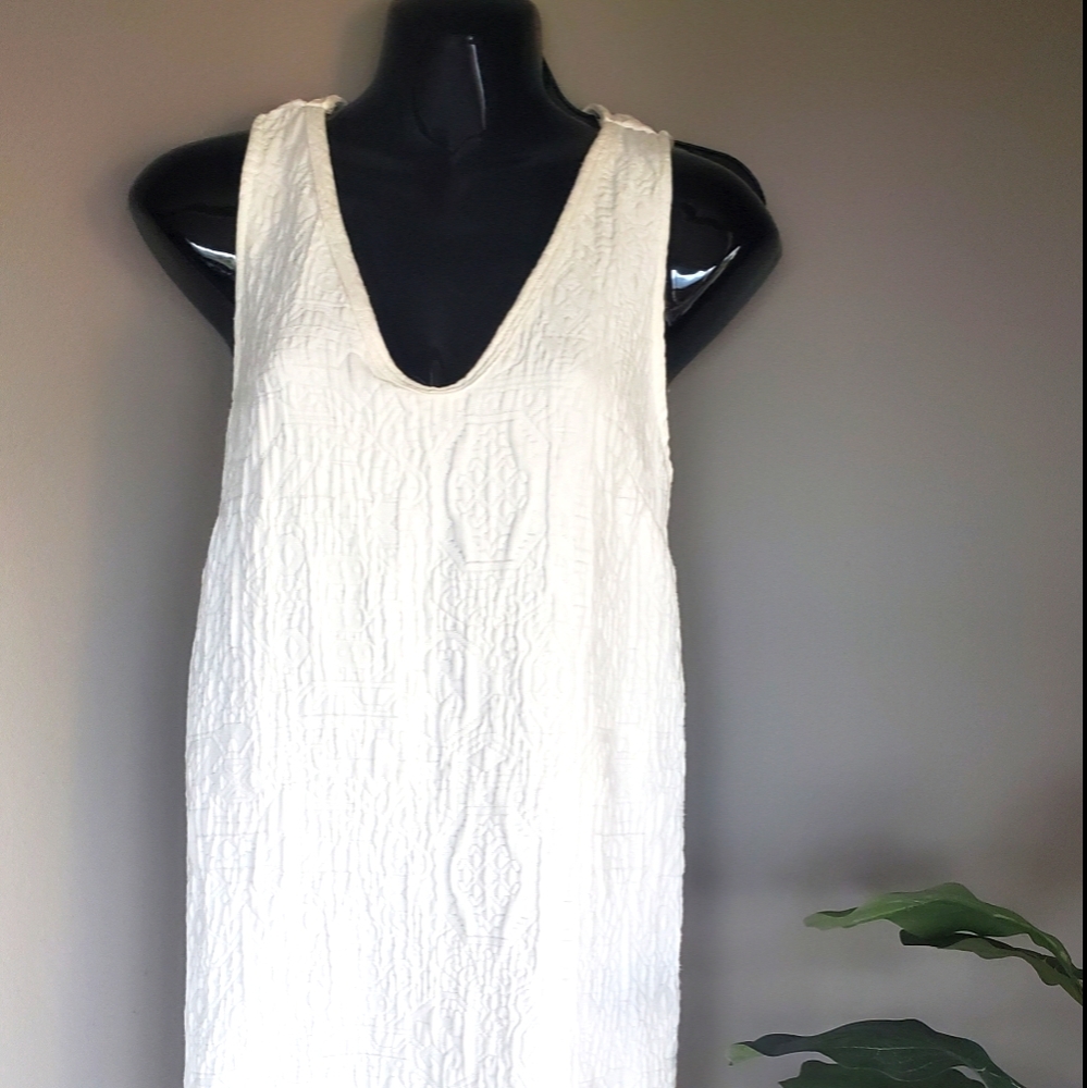 ZARA w&b Collection white dress